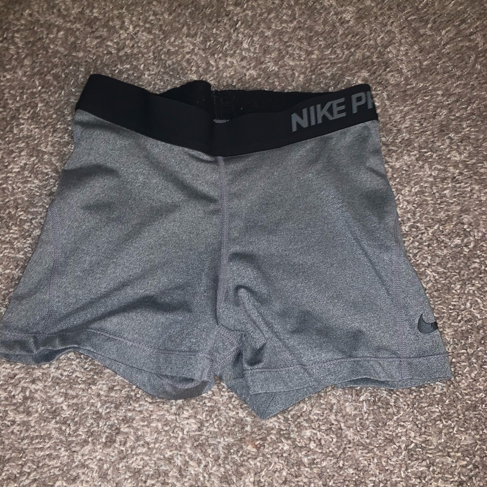 Gray Nike Pros